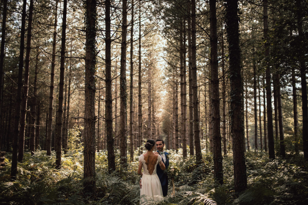 Séance couple en fôret. 