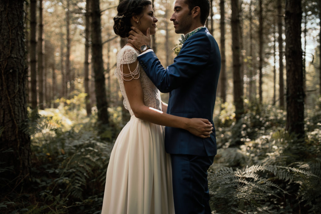 Séance couple en fôret. 