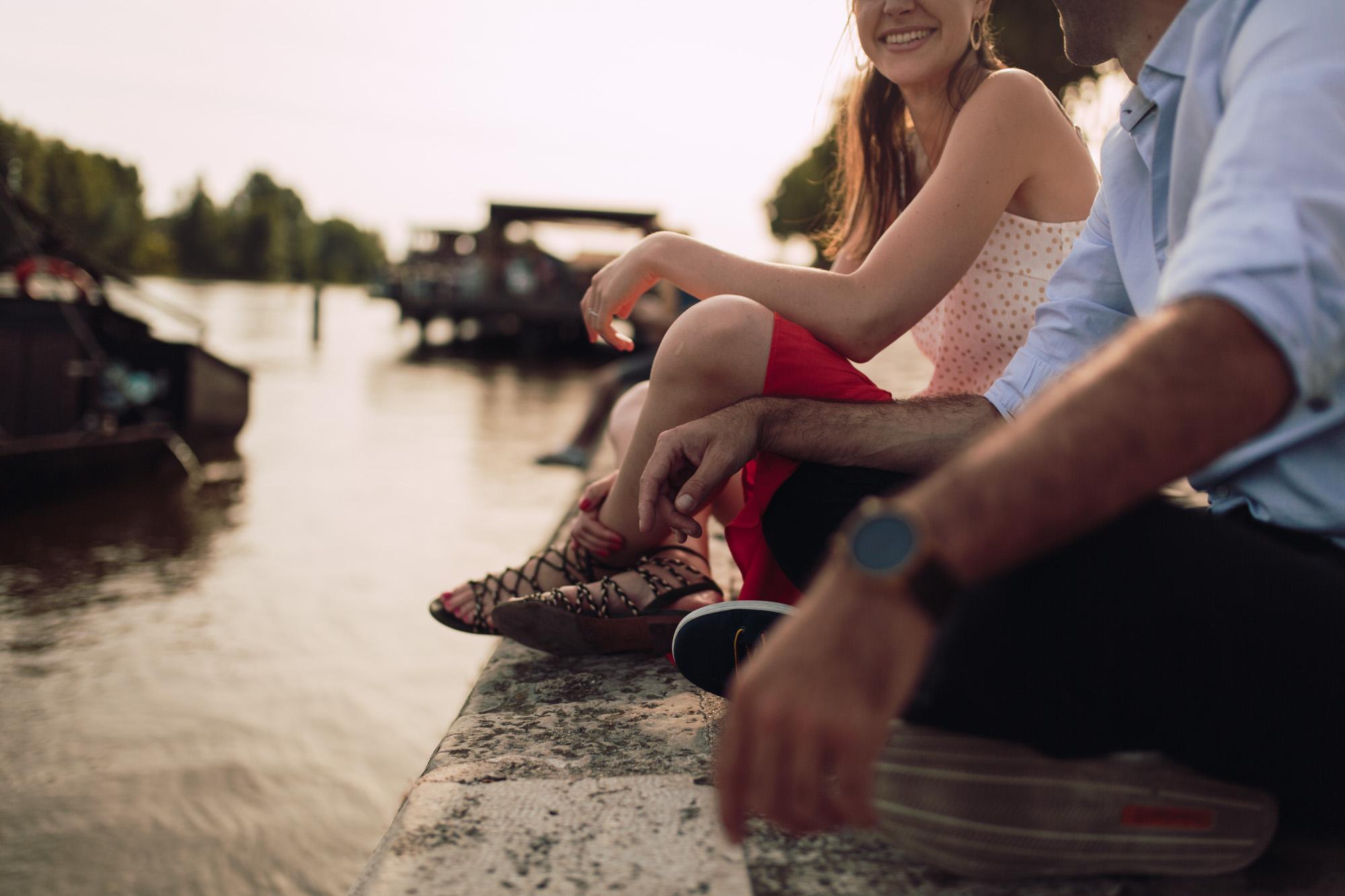 Bords de Loire, Orléans, couple time