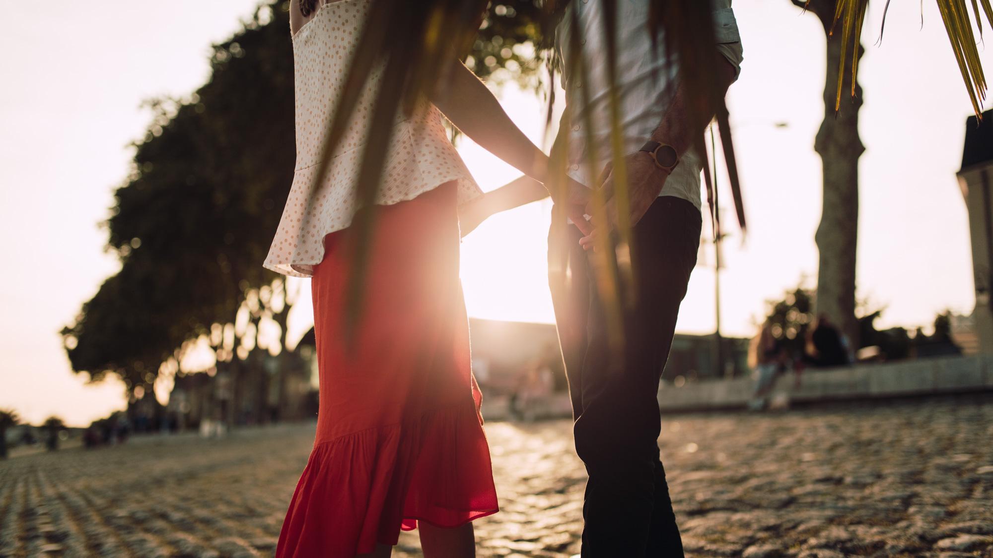 Séance engagement, Orléans, sunset