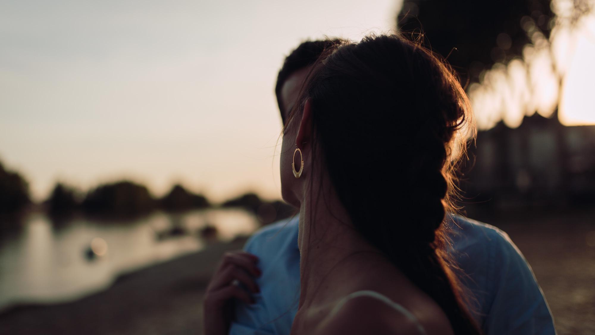 Séance engagement, Orléans, sunset