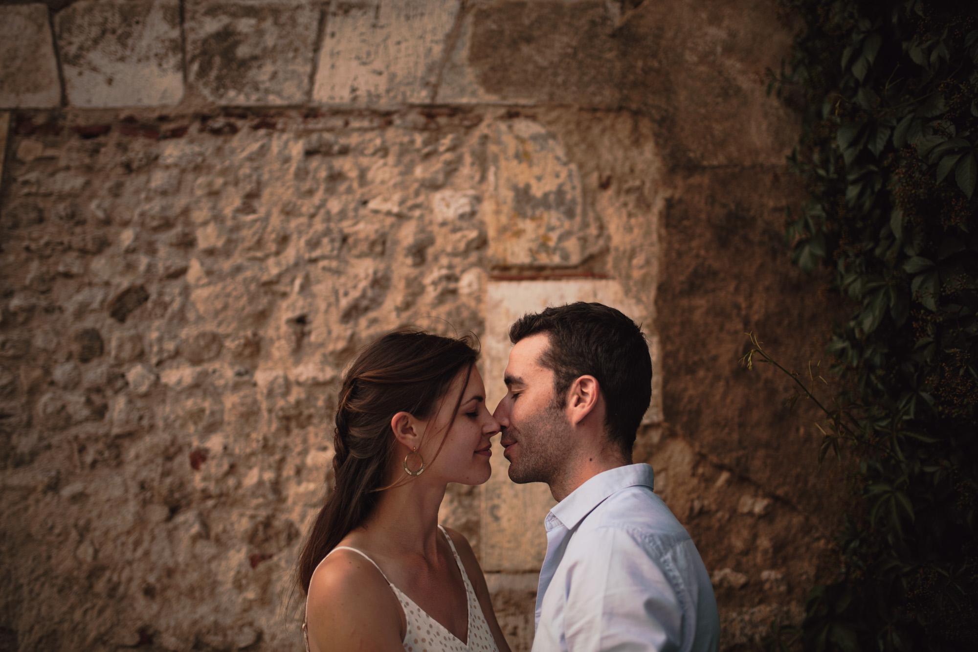 Engagement session, Orléans, Loire Valley, Street