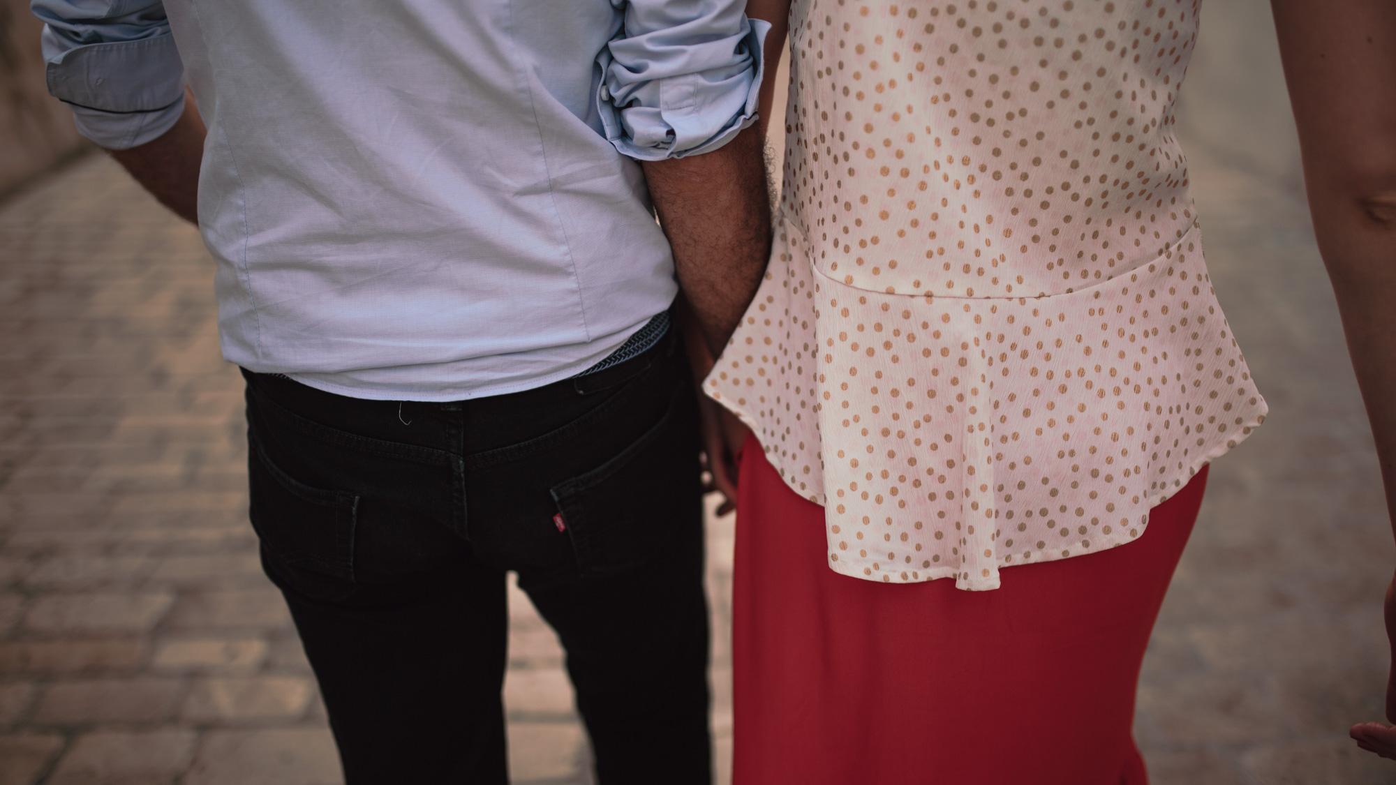 Engagement session, Orléans, Loire Valley, street