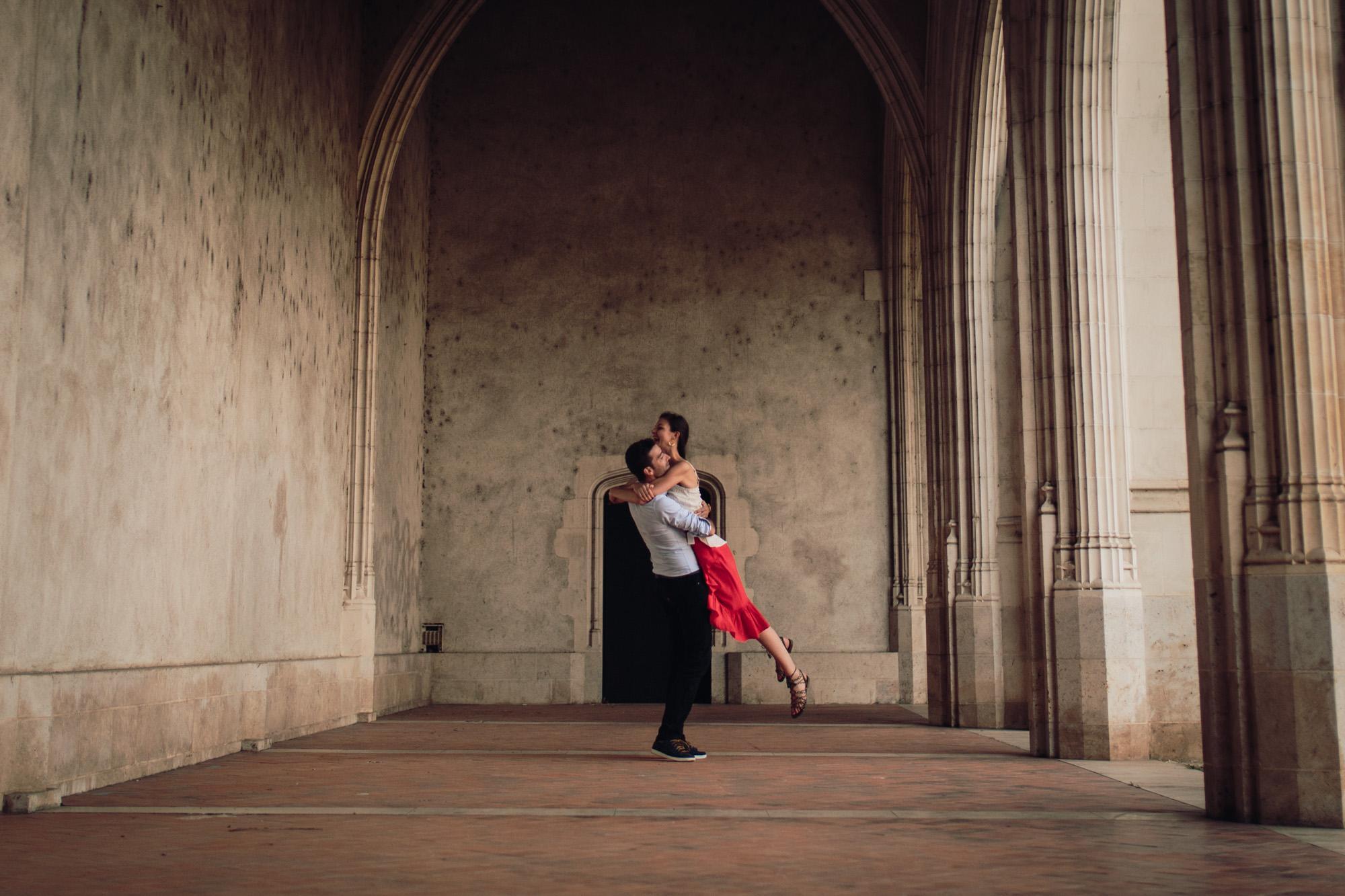 Engagement session, Orléans, Loire Valley, Street