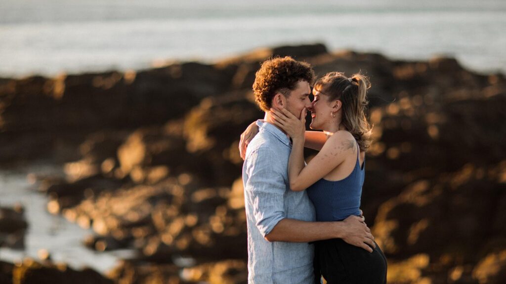 séance engagement sur l'Ile d'Yeu entre falaises et océan