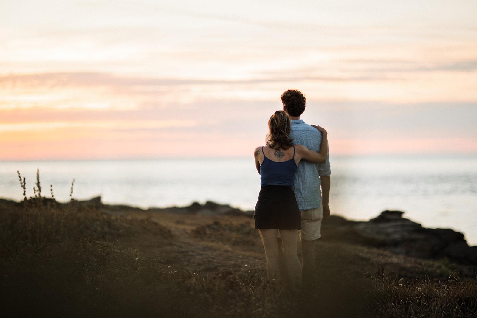 Séance couple sur l'Ile d'yeu