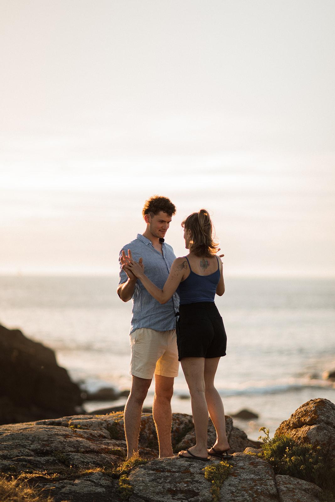 Séance couple sur l'Ile d'yeu