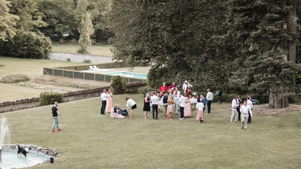 mariage au chateau de Perreux