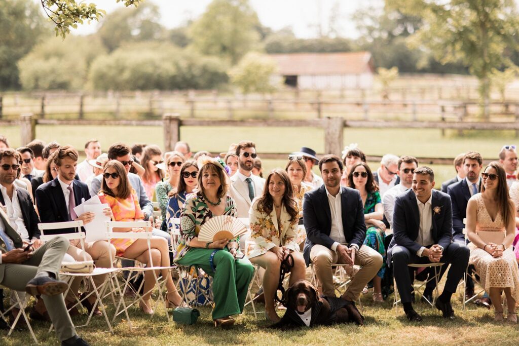 Mariage au manoir de sens, Cérémonie laïque