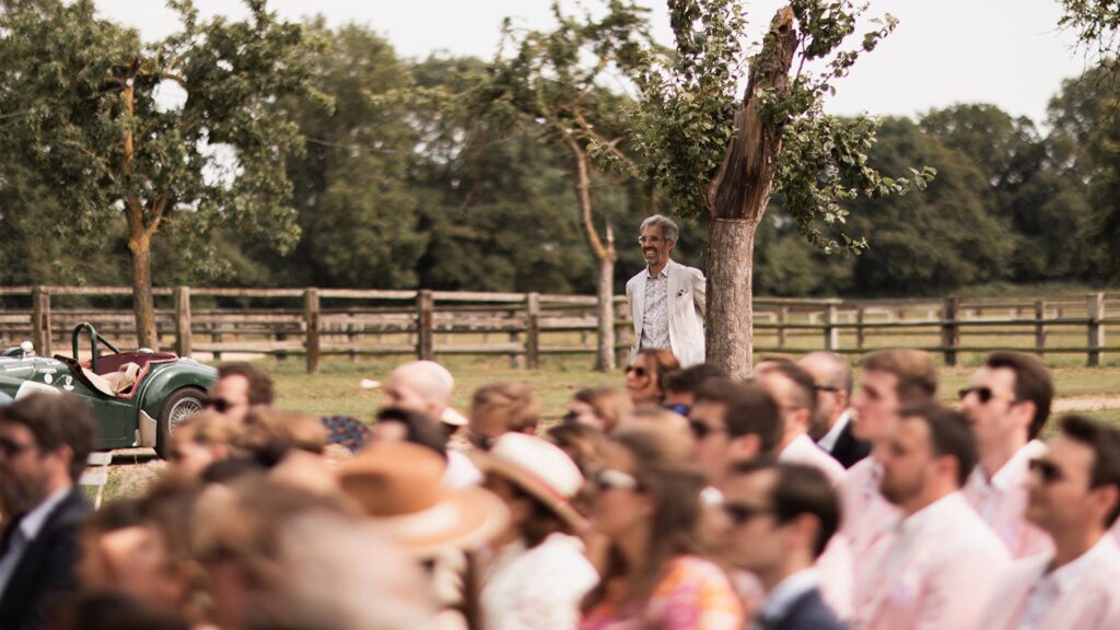 Mariage au manoir de sens, Cérémonie laïque