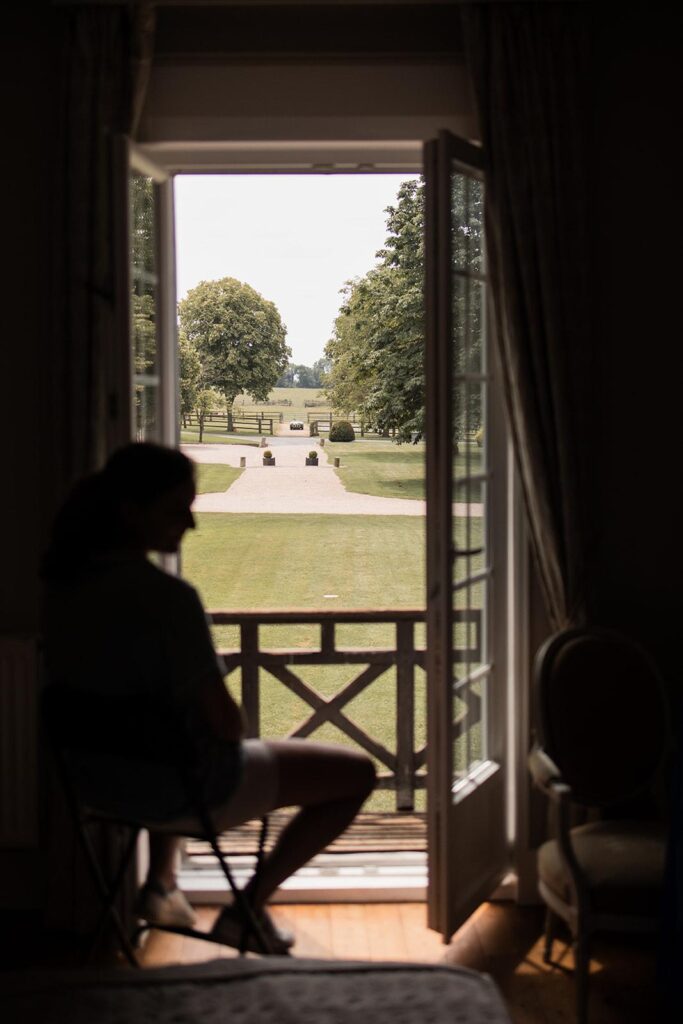 Mariage au manoir de sens, les préparatifs des mariés.