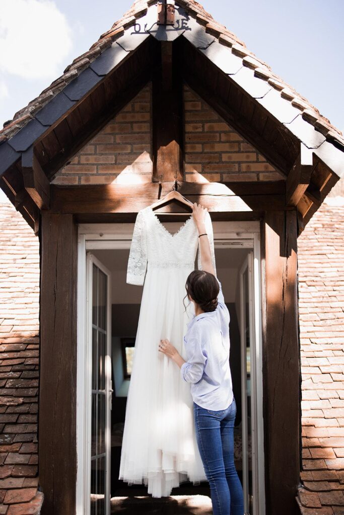 un mariage émouvant et bohème au chateau de St Cyr du Gault