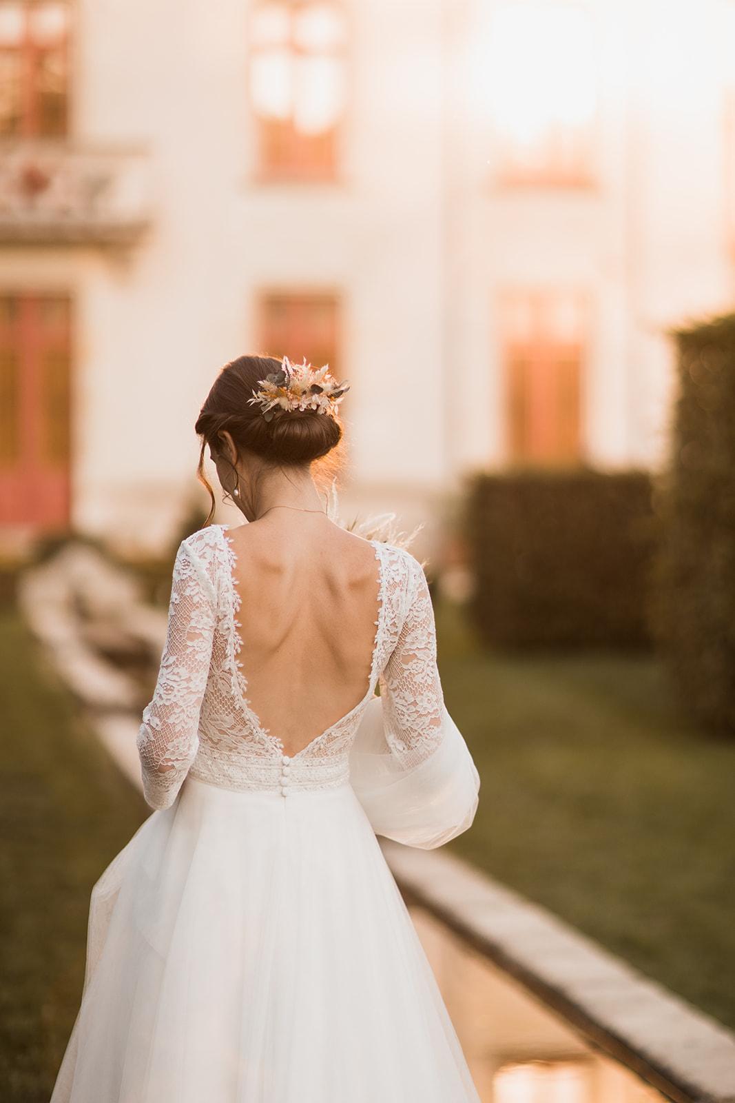 un mariage émouvant et bohème au chateau de St Cyr du Gault